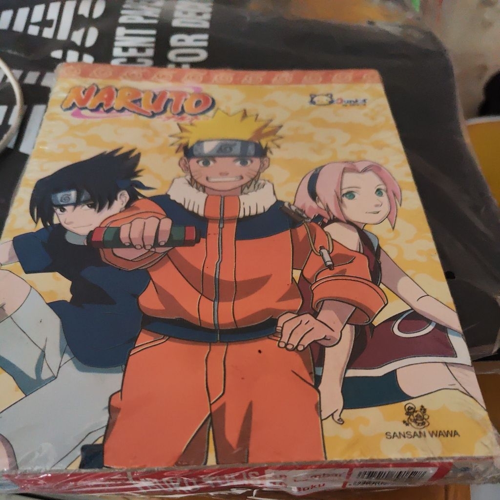 

buku tulis naruto isi 38 lembar sepak isi 10