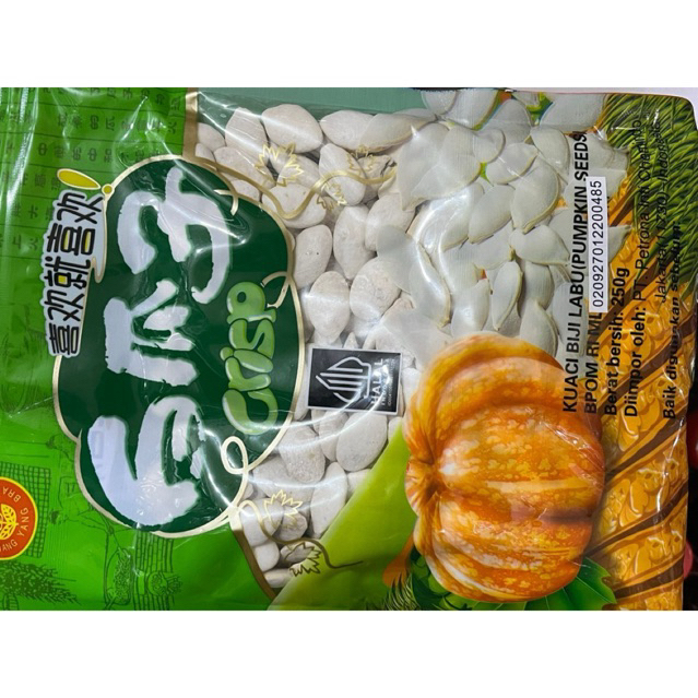 

KUACI PUTIH BIJI 250G LABU CRISPY HSIANG YANG BRAND