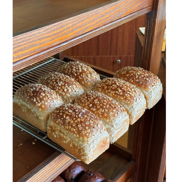 

Shokupan oat tanpa telur/Roti vegan/Shokupan plant-based