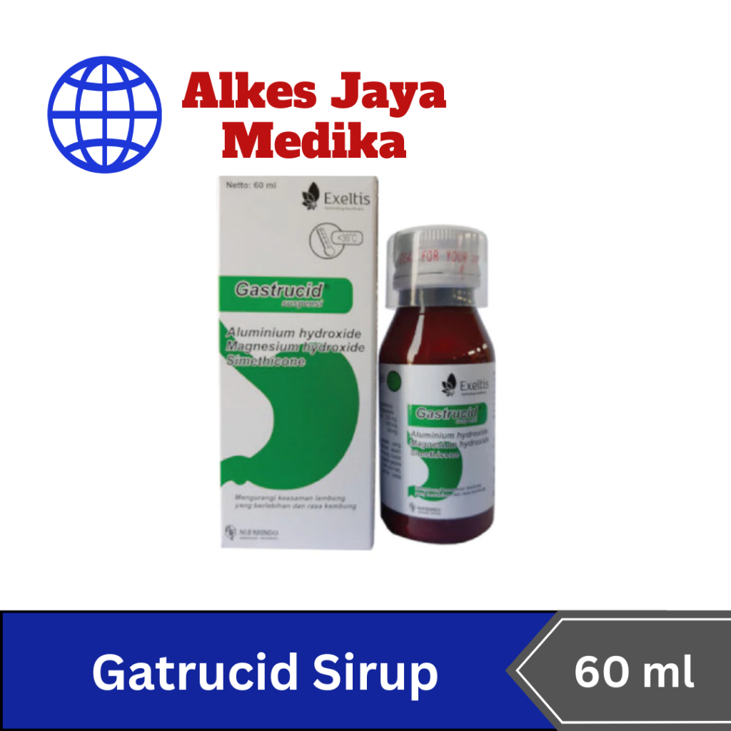 Gastrucid Sirup 60ml - Obat Maag
