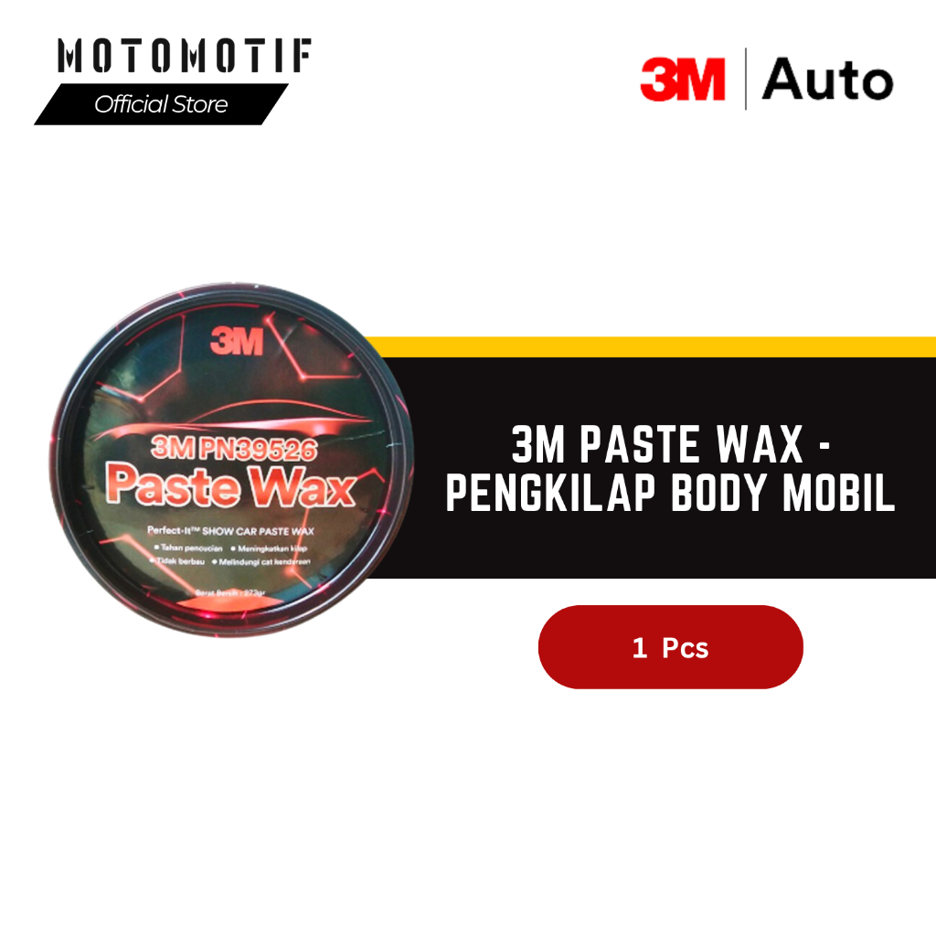 3M 39526 Perfect-it Show Car Paste Wax - Pasta Wax 3M