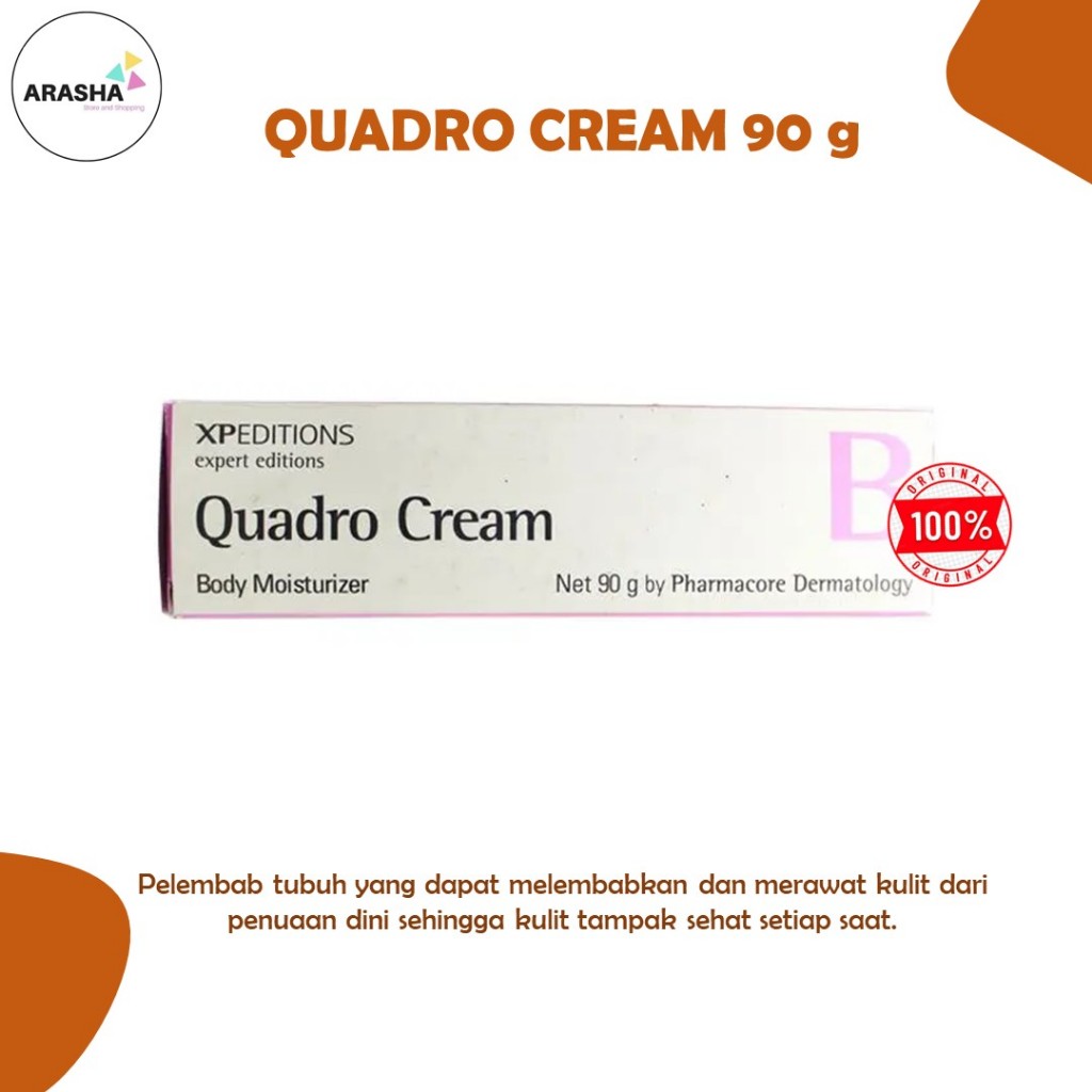Quadro cream xpeditions (pelembab/ moisturizer kulit) pharmacore Anti Aging
