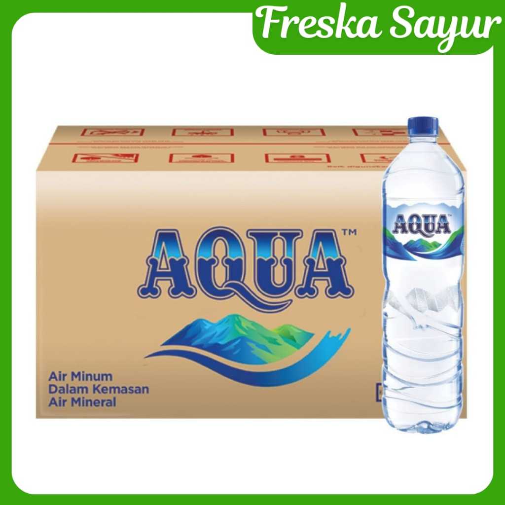 

Aqua Air Minum Botol Mineral 1,5 L 1 Dus