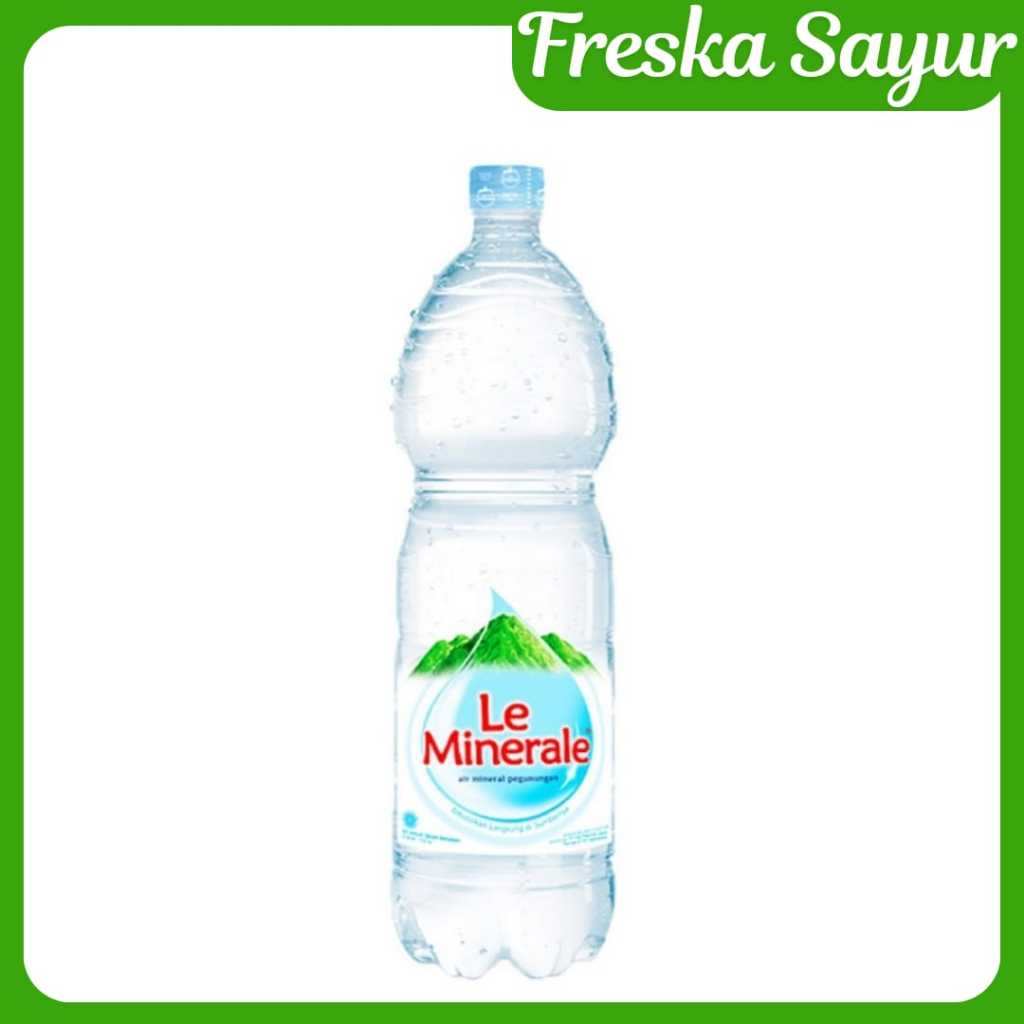 

Air Minum Le Minerale Botol 1,5 ml I Air Minum Le Mineral