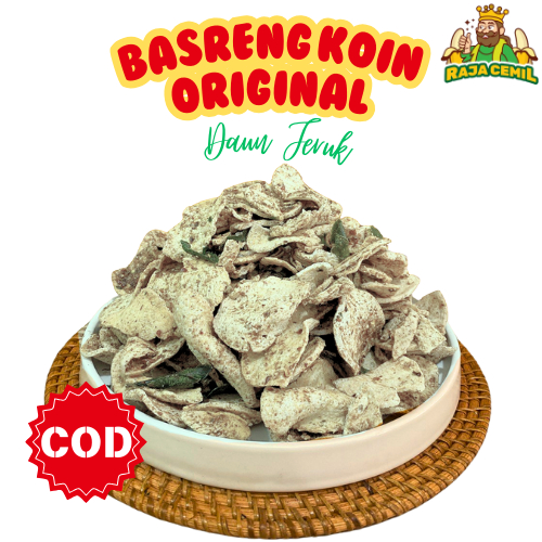 

Basreng Koin Original Daun Jeruk Gurih Tipis Renyah