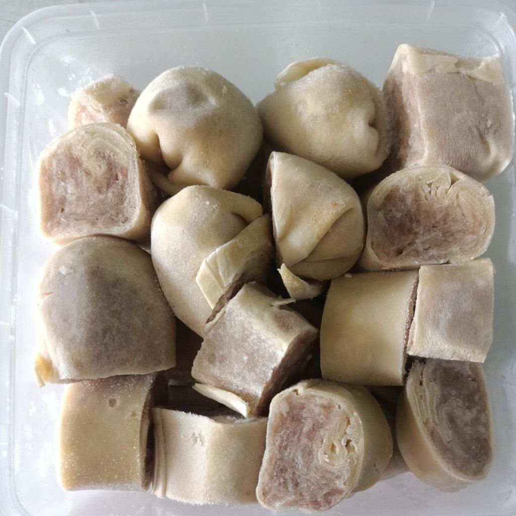 

egg chicken roll /eggroll potong 1kg