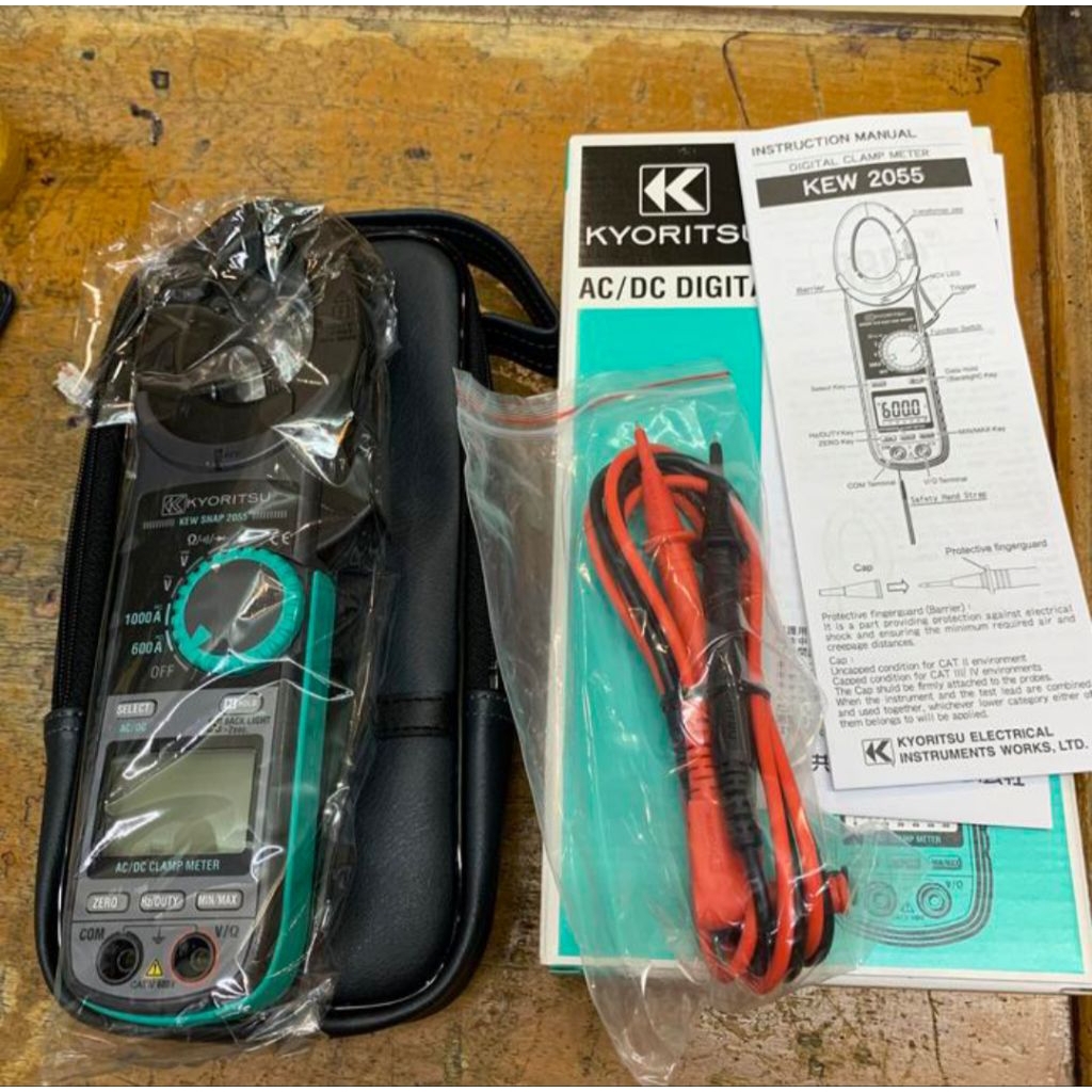 kyoritsu 2055 digital clamp amper tang amper AC/DC 1000A kyoritsu 2055