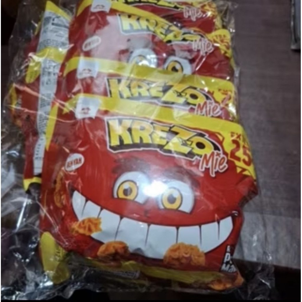 

KREZO MIE 10 BUNGKUS 12 + 3 GRAM