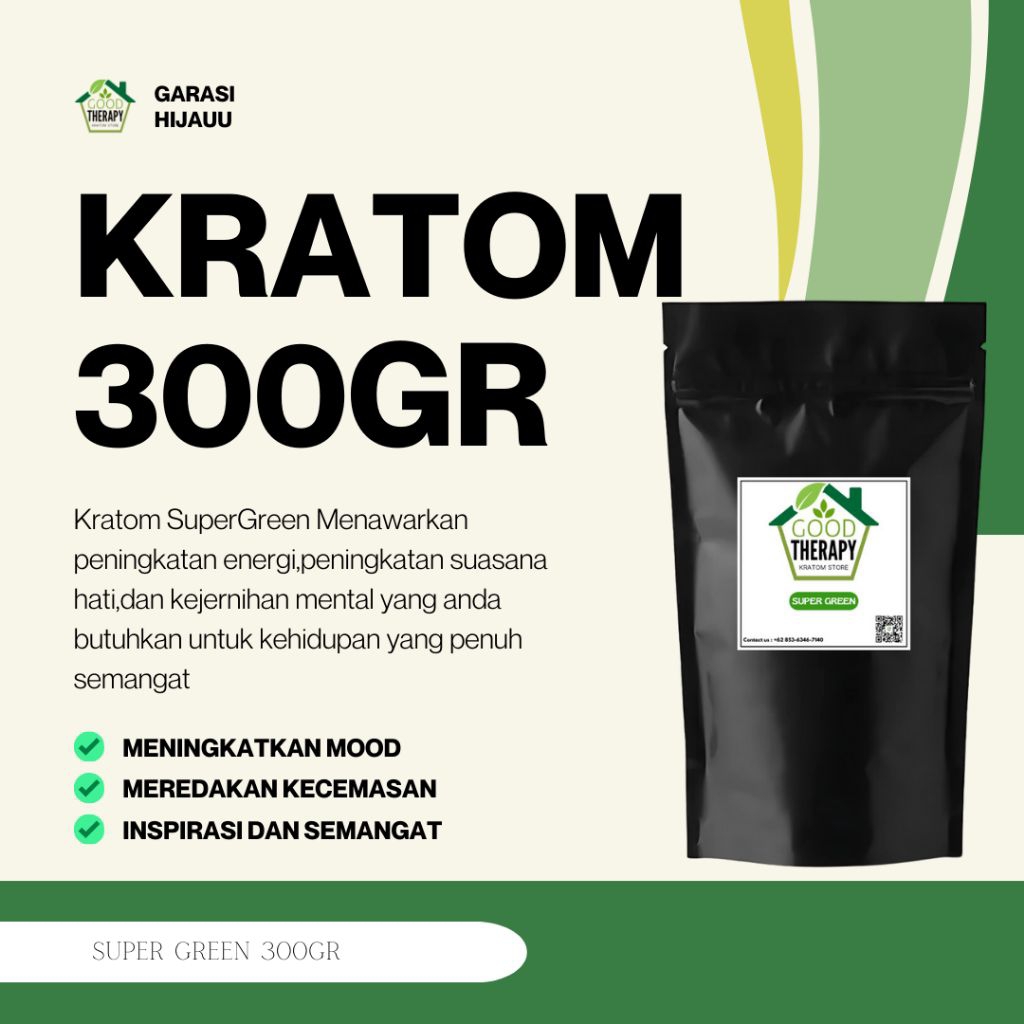 

Jamu daun hijau kalimantan 300gr bubuk halus