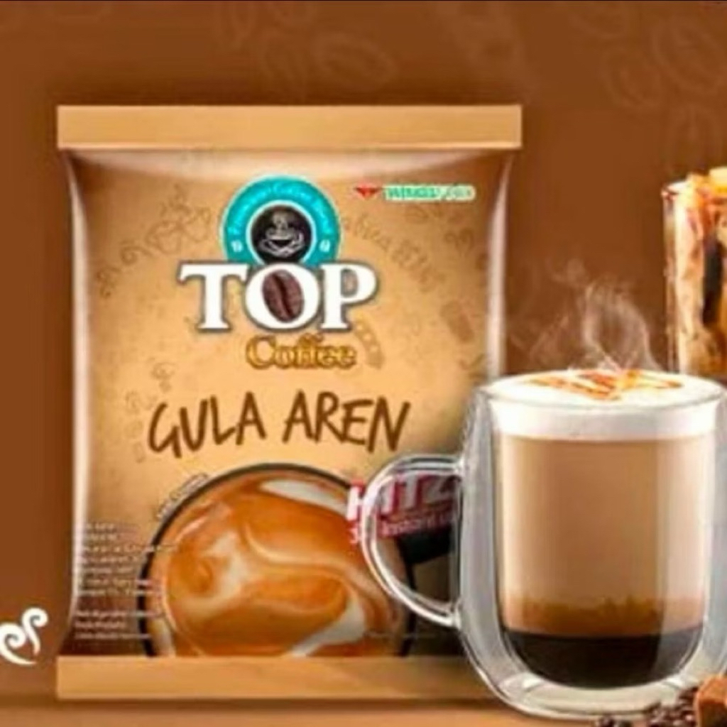 

Top Coffee Gula Aren 22 g 1 renteng isi 15 pcs