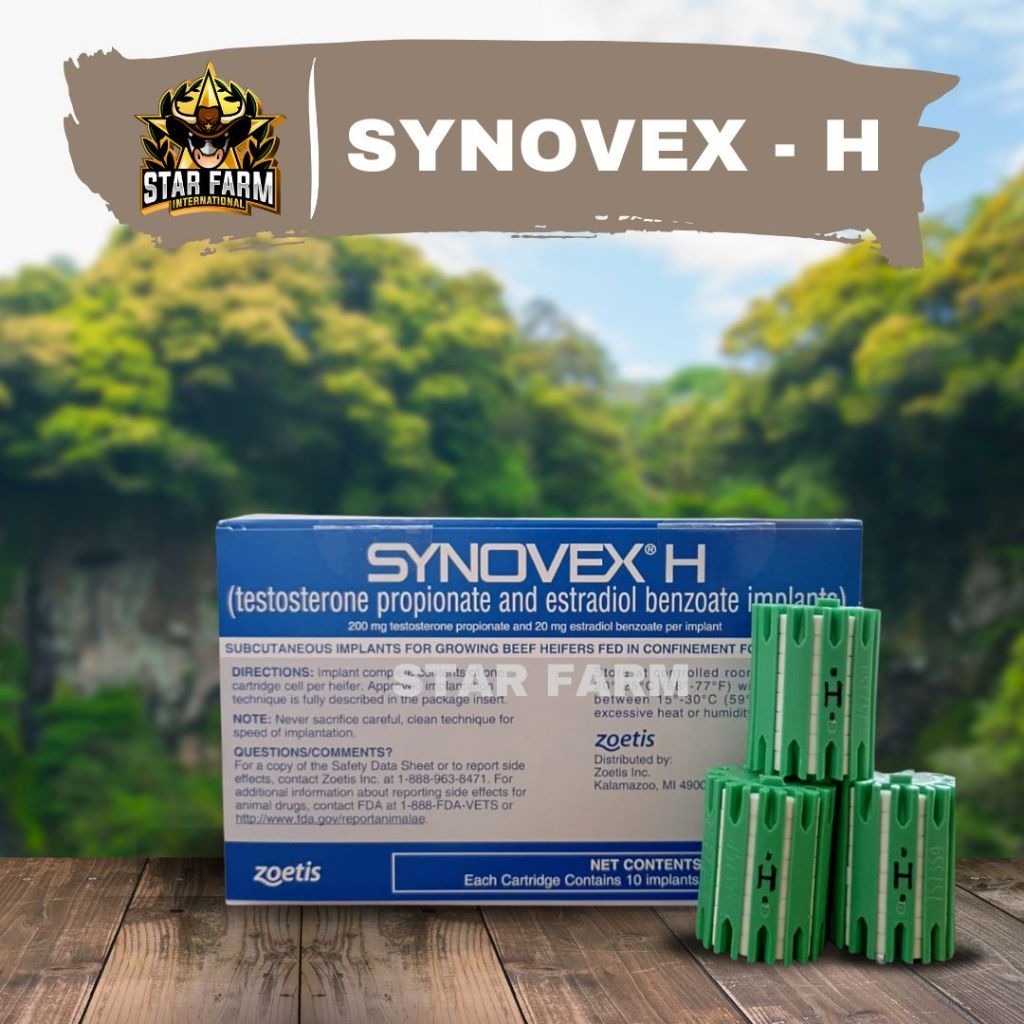Synovex H Zoetis Implant sapi - Star Farm