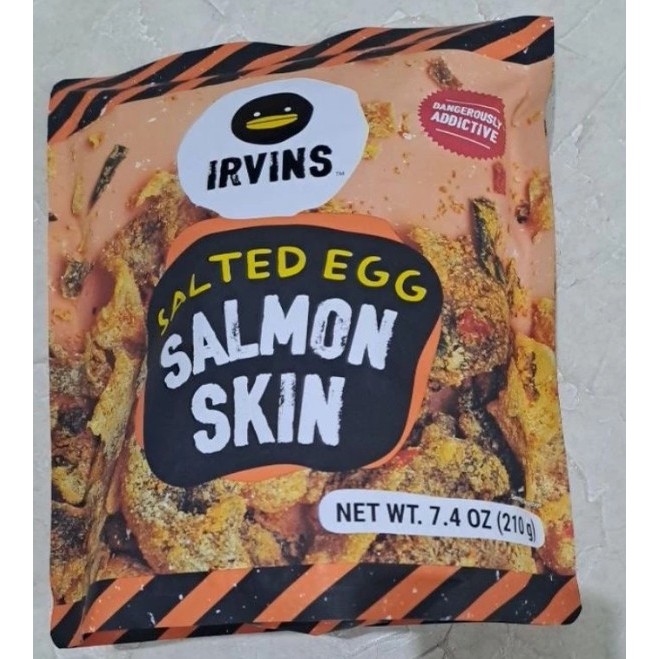 

READY STOCK SIAP KIRIM IRVINS SALMON SKIN 210 GR