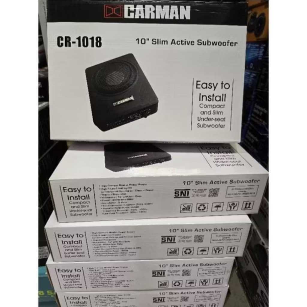 Subwoofer Kolong 10inch Carman CR1018 / Subwoofer Kolong