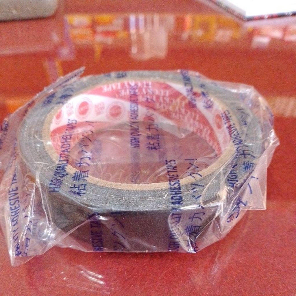 Lakban kain hitam 24mm