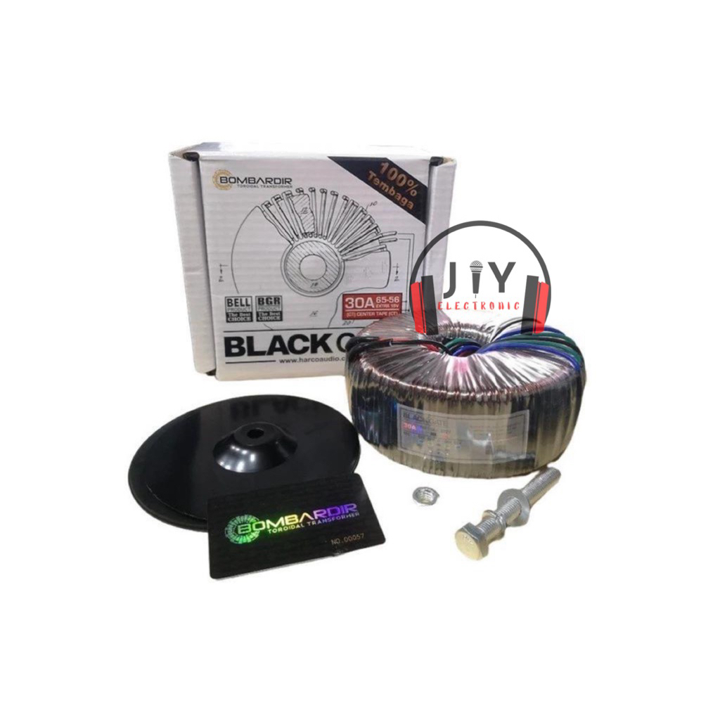 Travo Trafo Toroid Donat BlackGate Black Gate Bombardir 30A 65V 30 Ampere BGR