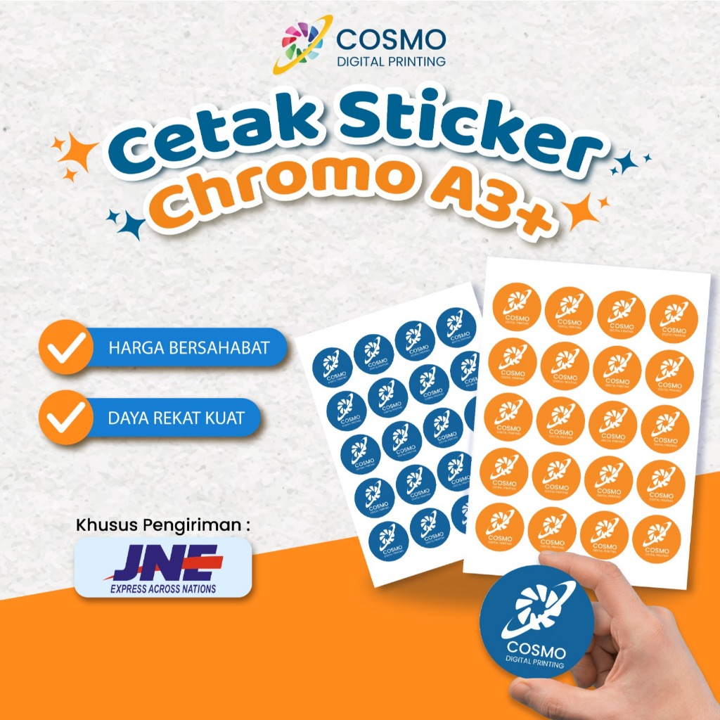 

Cetak Sticker Chromo A3+ - Cetak Sticker Label - CETAK KILAT 1 HARI JADI