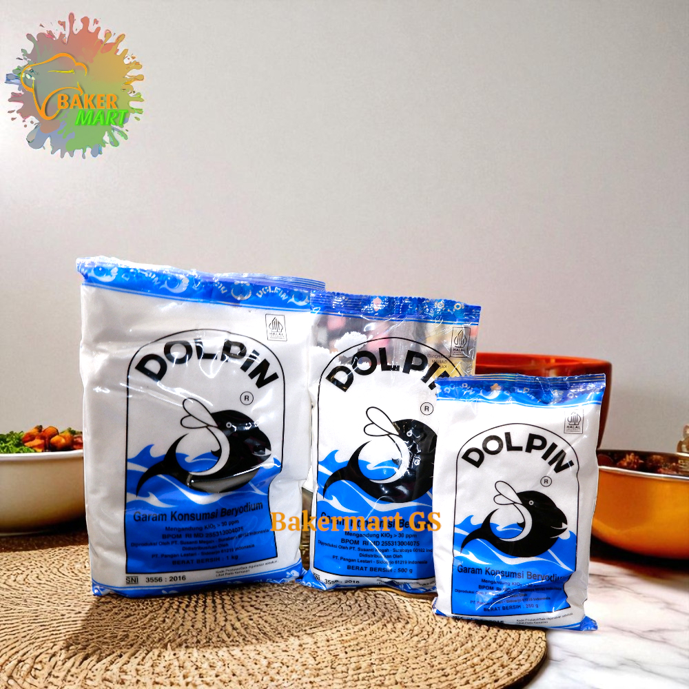 

Dolpin Garam Konsumsi Beryodium 250 Gram , 500 Gram & 1Kg