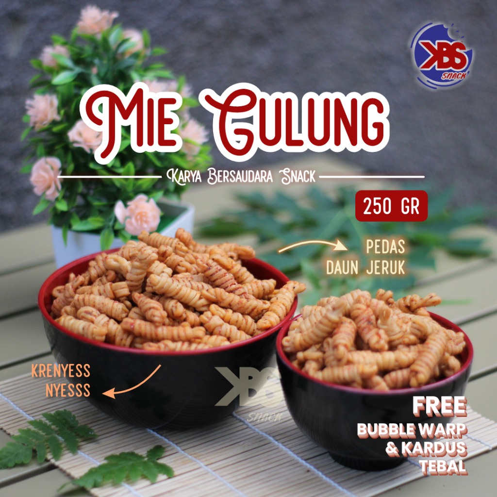 

Snack Mie Gulung Pedas Daun Jeruk KBS 250gr – Makanan Ringan Khas Daun Jeruk, Snack Lokal Enak