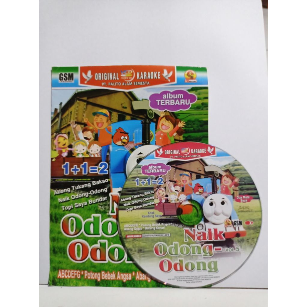 KASET VCD ORIGINAL LAGU ANAK TERPOPULER - KASET CD VCD LAGU ANAK ANAK - KASET LAGU ANAK