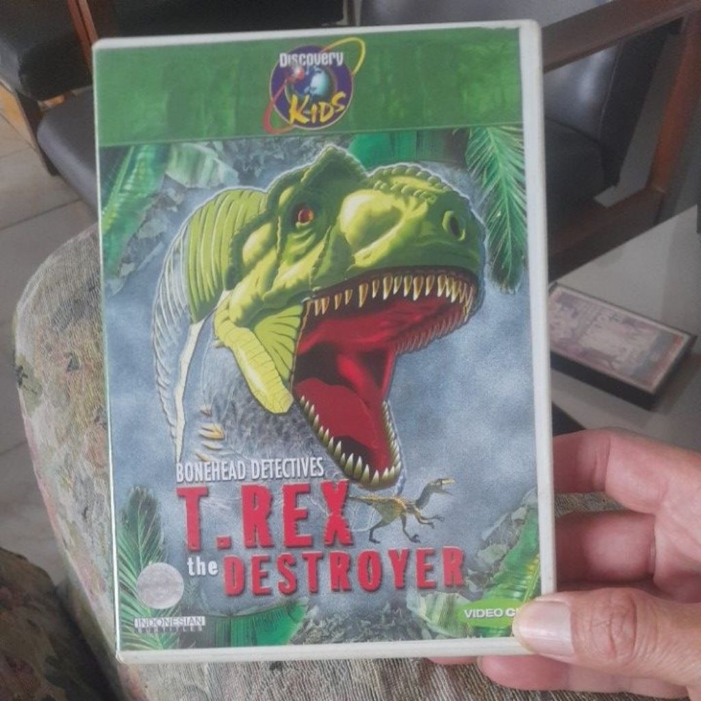 vcd discovery kids bonehead detective t rex the destroyer (CD1014)