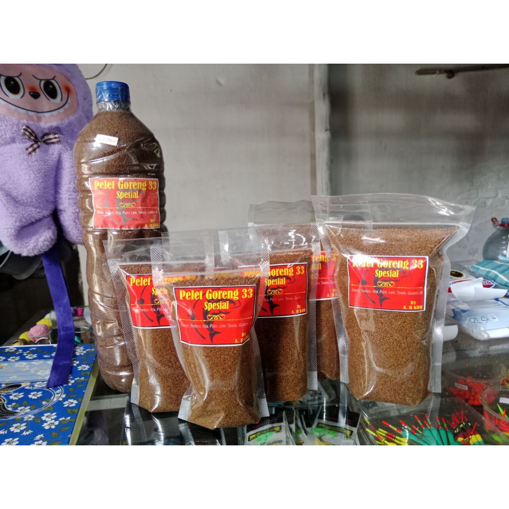 PELET GORENG 33 UMPAN MANCING