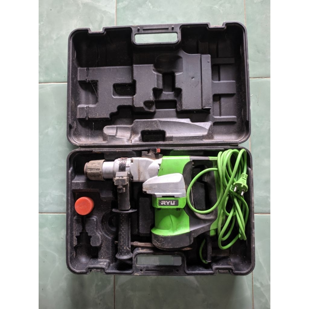 (SECOND) MESIN BOR BETON TEMBOK BOBOK RYU RRH 32 / ROTARY HAMMER RYU RRH32