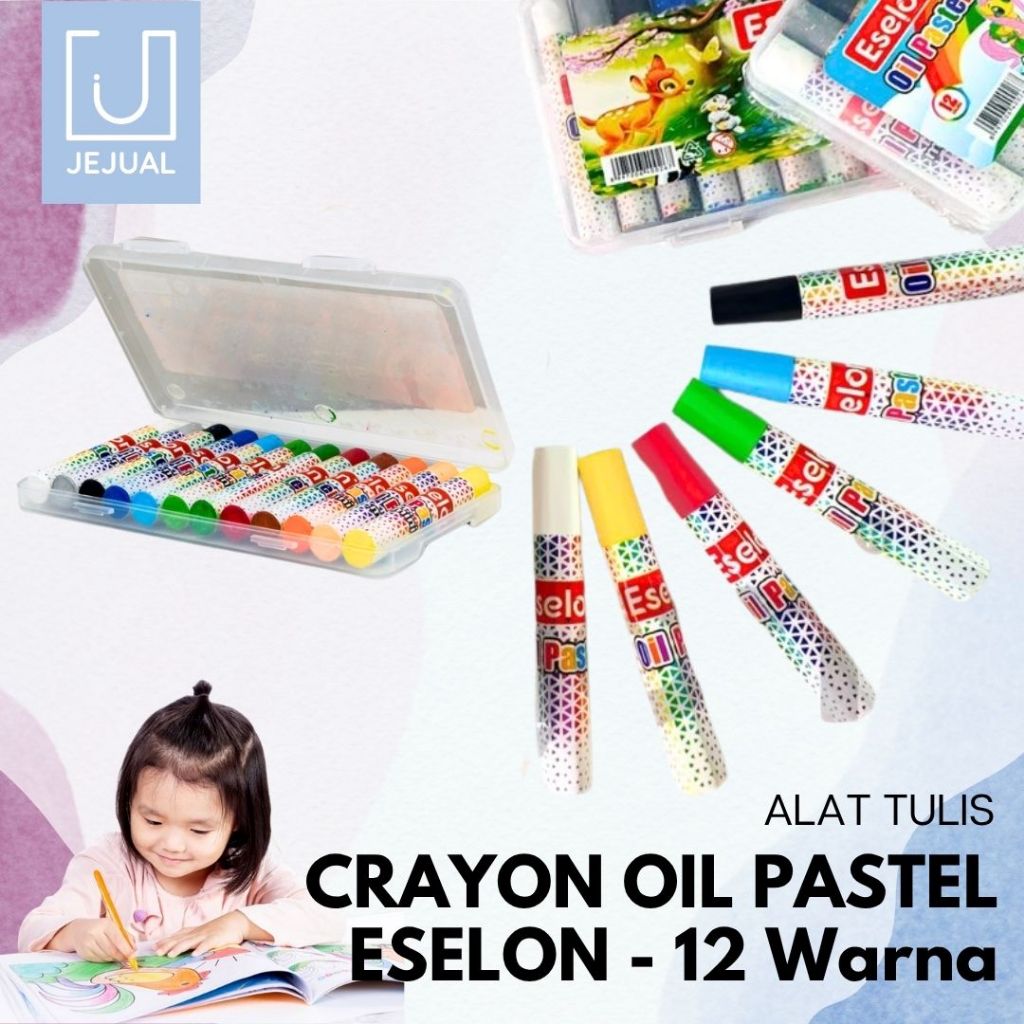 

Eselon CRAYON 12 pcs Mini Girl/Boy Krayon Warna-warni Anak Laki/Perempuan