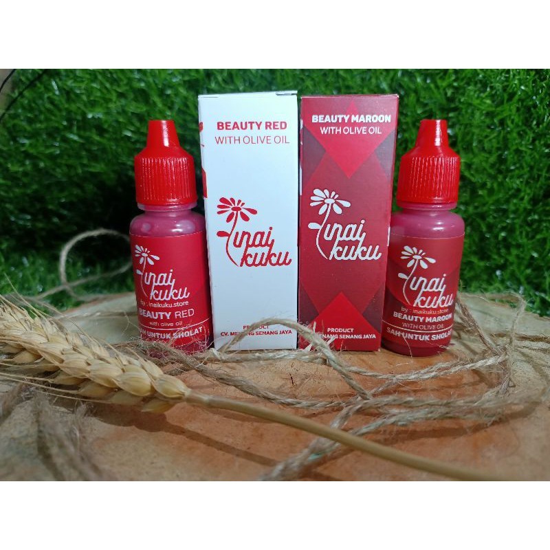 Inai Kuku Halal Muslimah Henna Pewarna Kuku Original