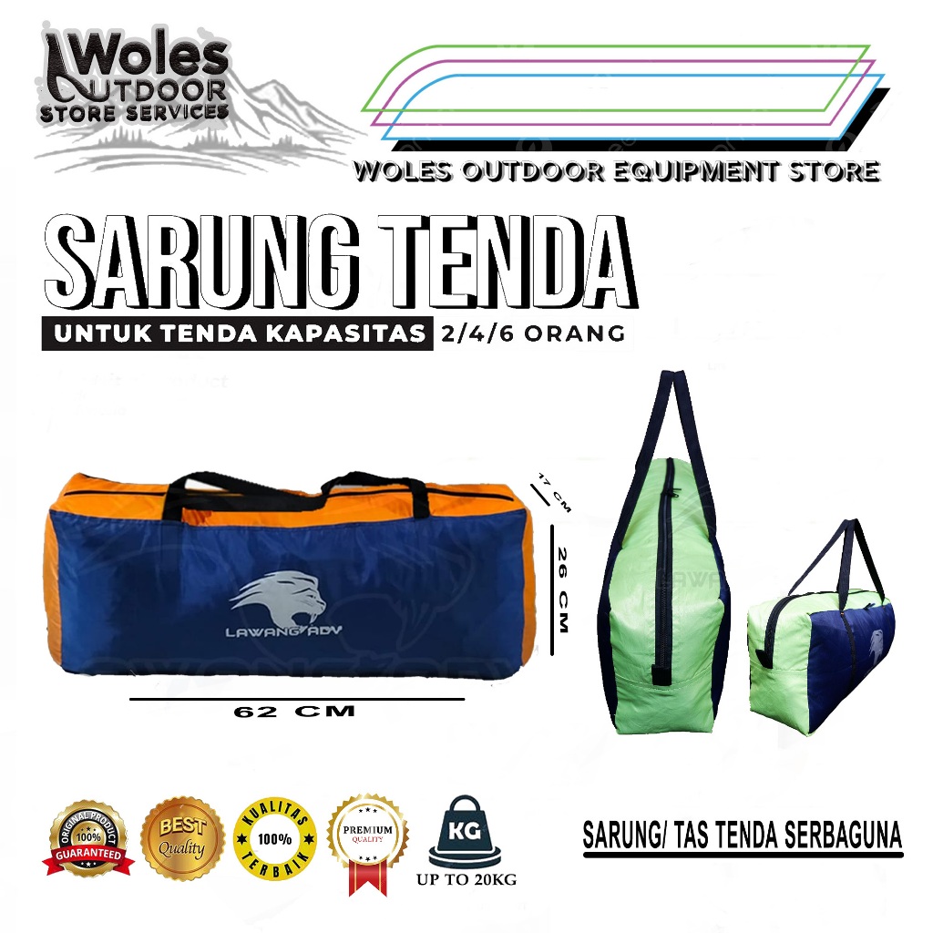 Sarung Tenda / Tas Tenda Camping