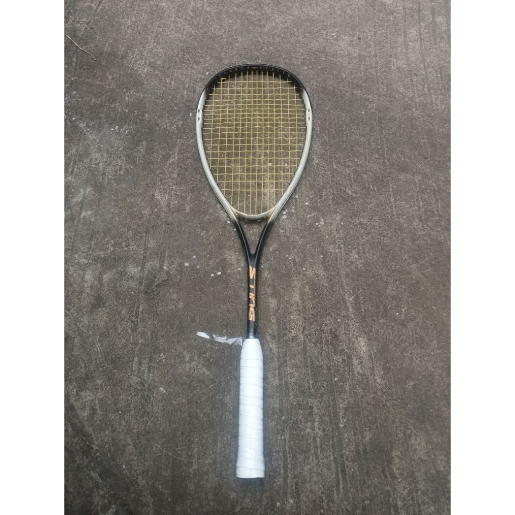 RAKET SQUQSH WILSON HAMMER STING ORIGINAL BEKAS PAKAI