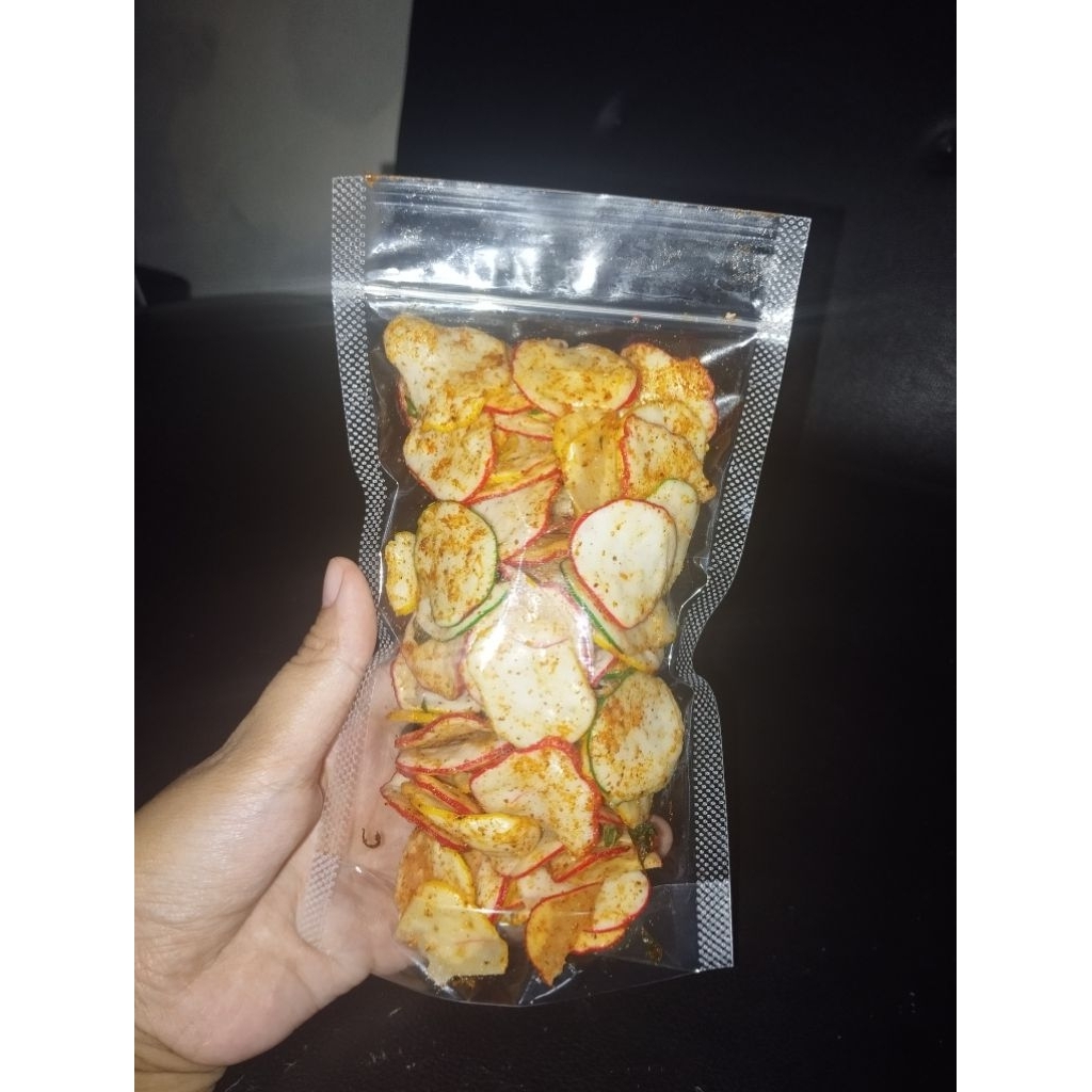 

Kerupuk Bantet Pedas Daun Jeruk