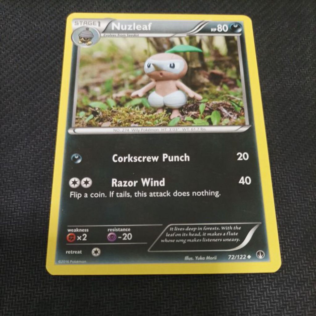 POKEMON NUZLEAF BREAKPOINT UNCOMMON NON FOIL SINGLES