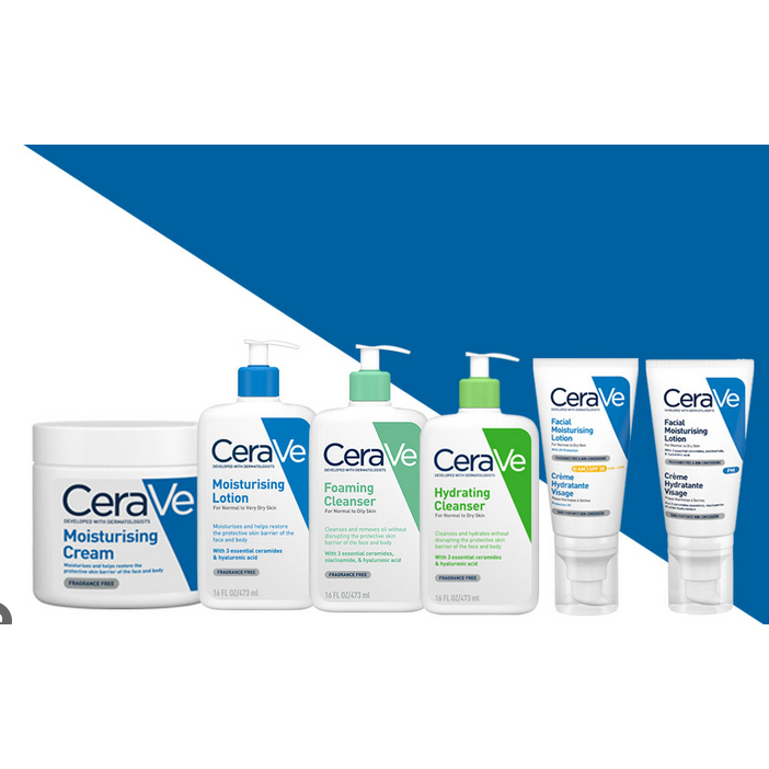 Cerave All Variant / Cerave Foaming /Cerave Moisturizing Cream/
