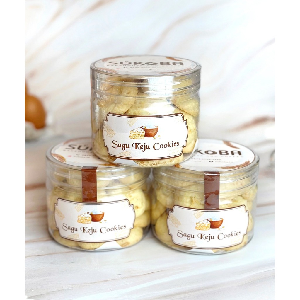 

SUKOBA - Sagu Keju Cookies (Jar)