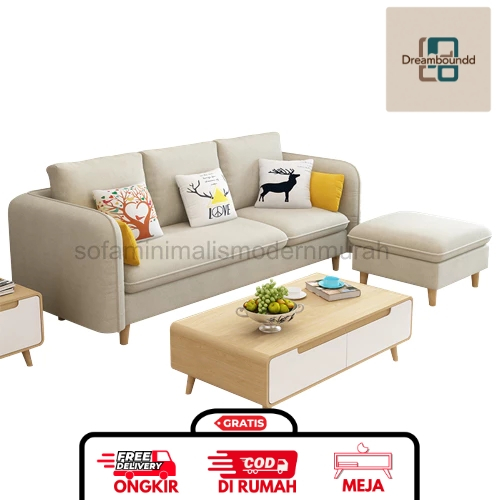 Sofa Ruang Tamu Minimalis Kecil Aesthetic