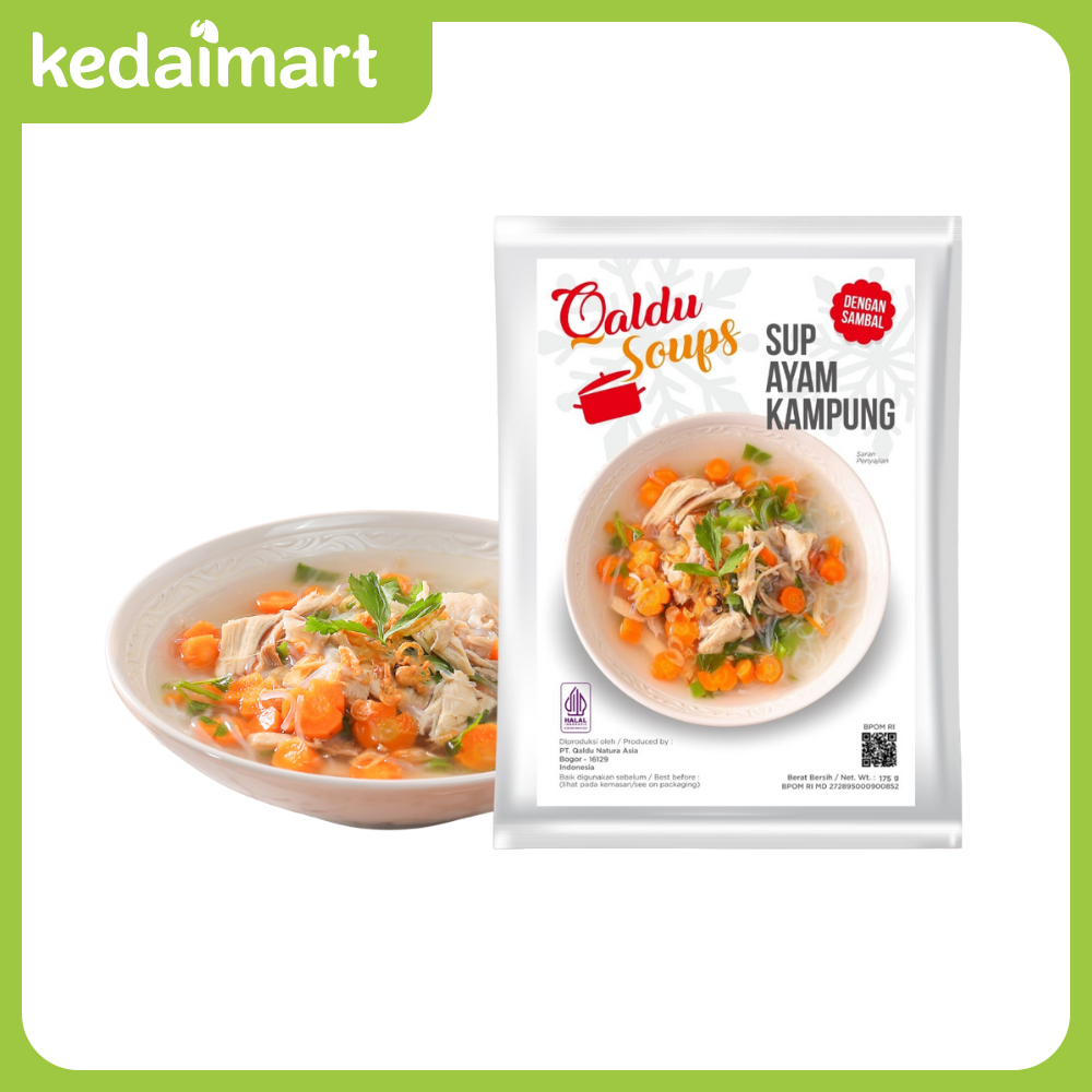 

Qaldu Soups Sup Ayam Kampung 175 Gram