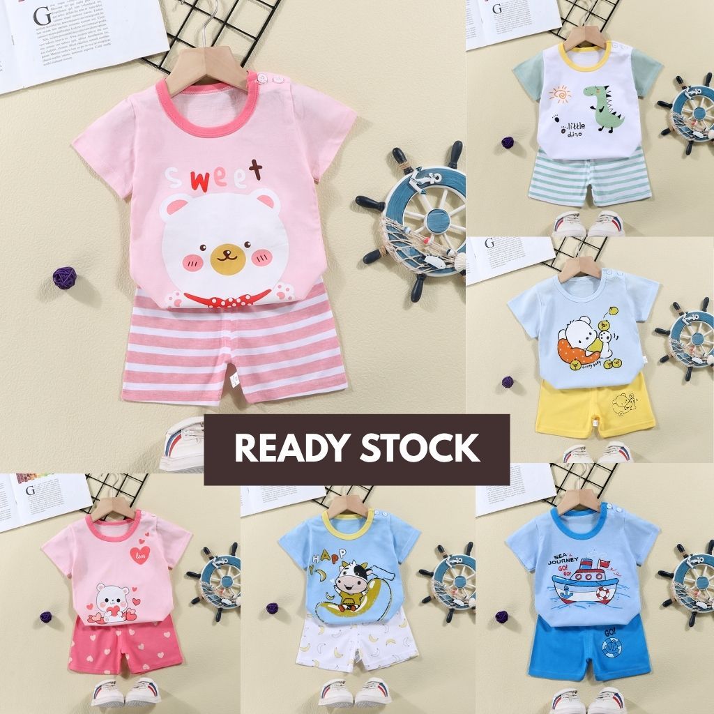 SHOPINSAM - Setelan Baju Anak / Setelan Pendek / Setelan Baju / Setelan Baju Karakter / Baju Karakte