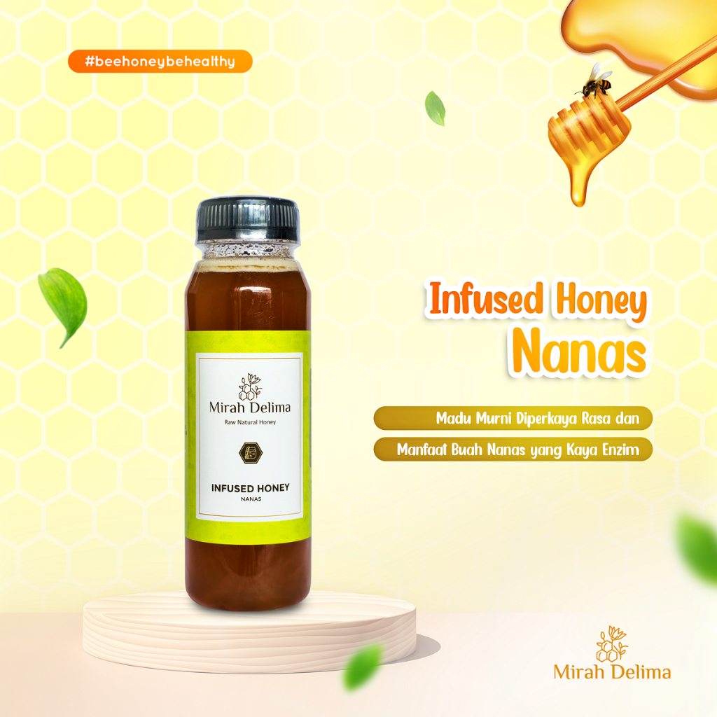 

Infused Honey - Madu Nanas - Madu Super Enzym - 250 ml