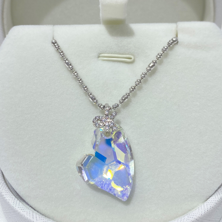 Liontin Swarovski Rangka S925 Love Bintang