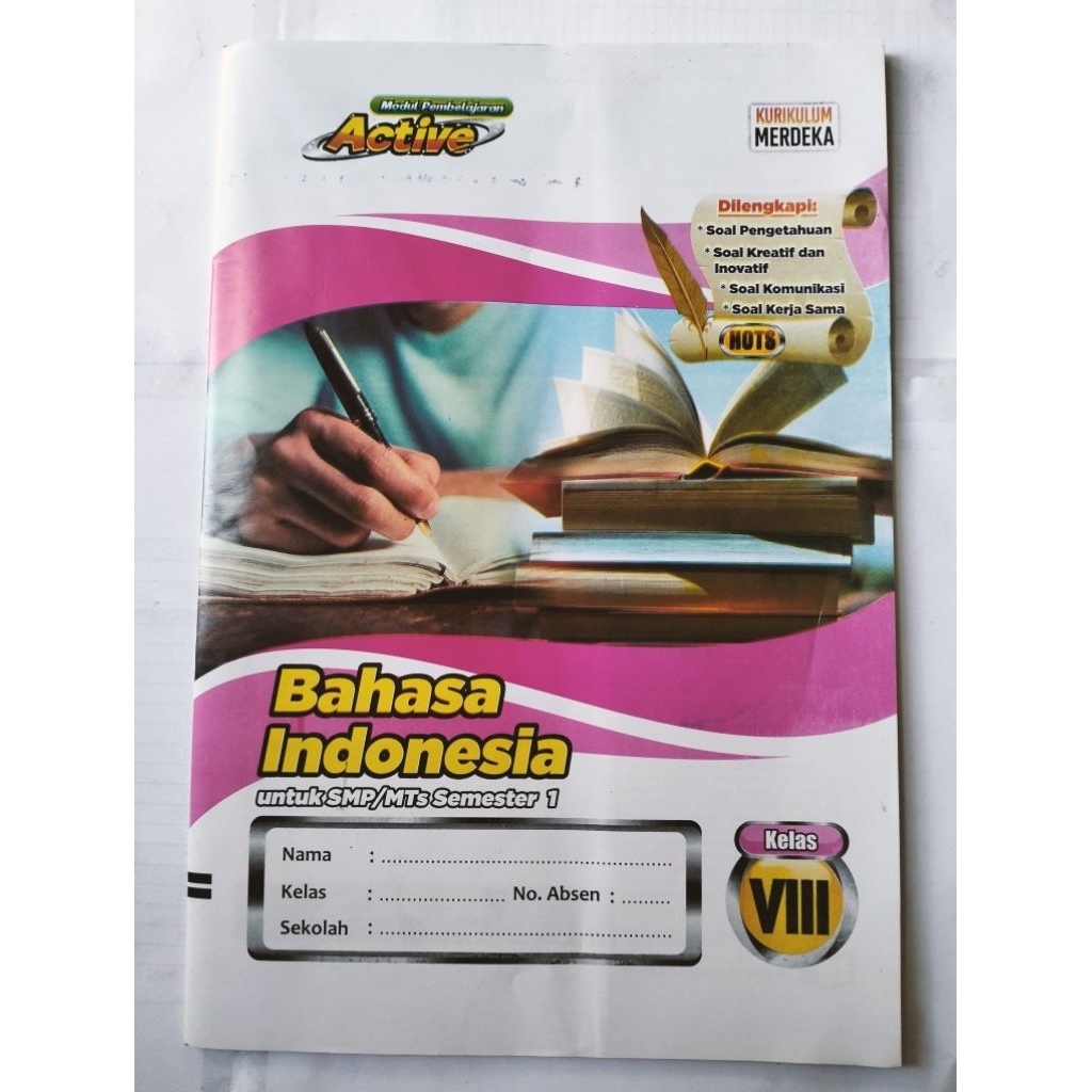 LKS SMP MTS BAHASA INDONESIA KELAS 8 MERDEKA