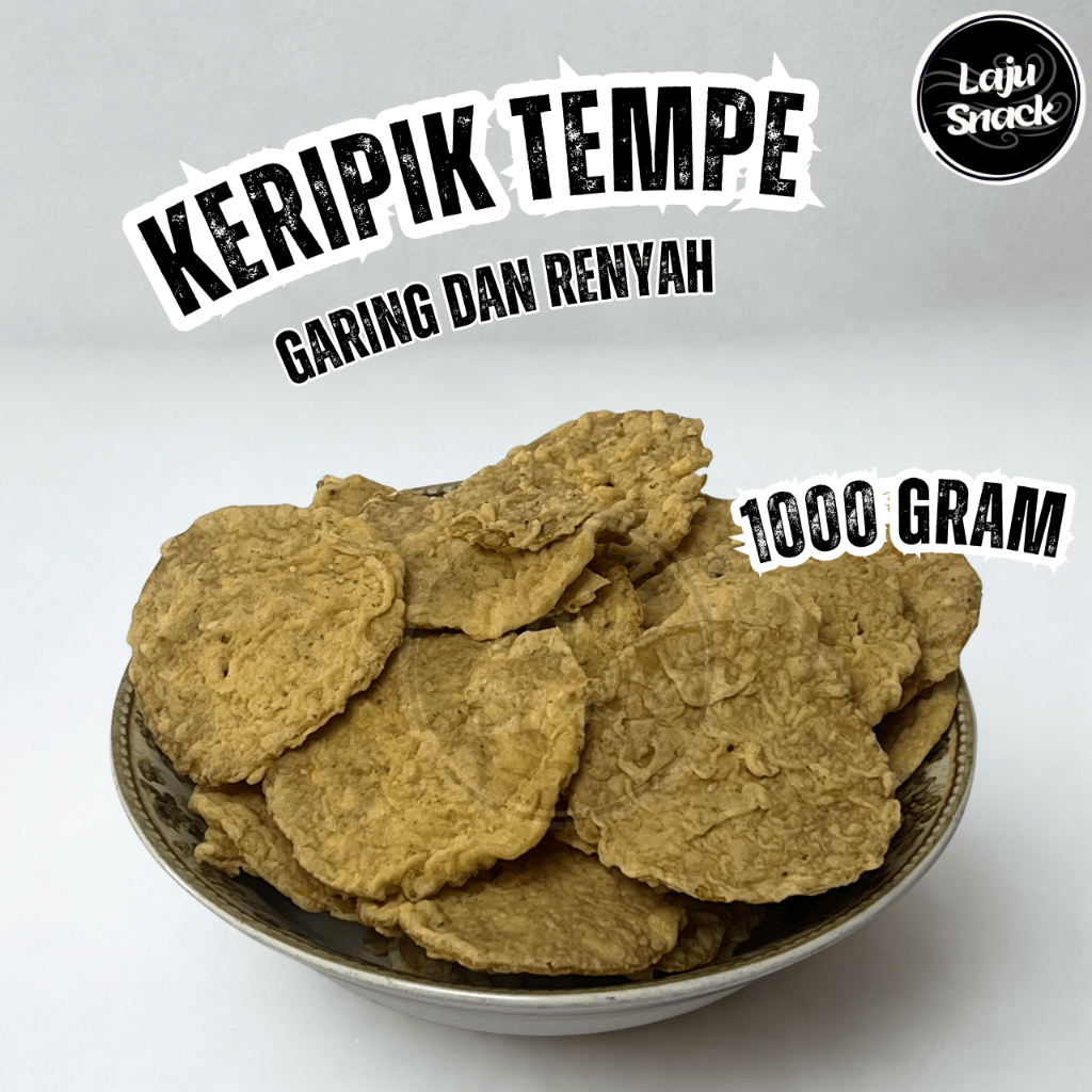 

1Kg Keripik Tempe Garing Renyah