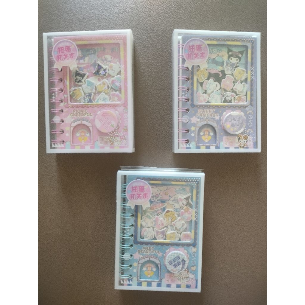 

Notebook Buku Gatcha Capit Sanrio