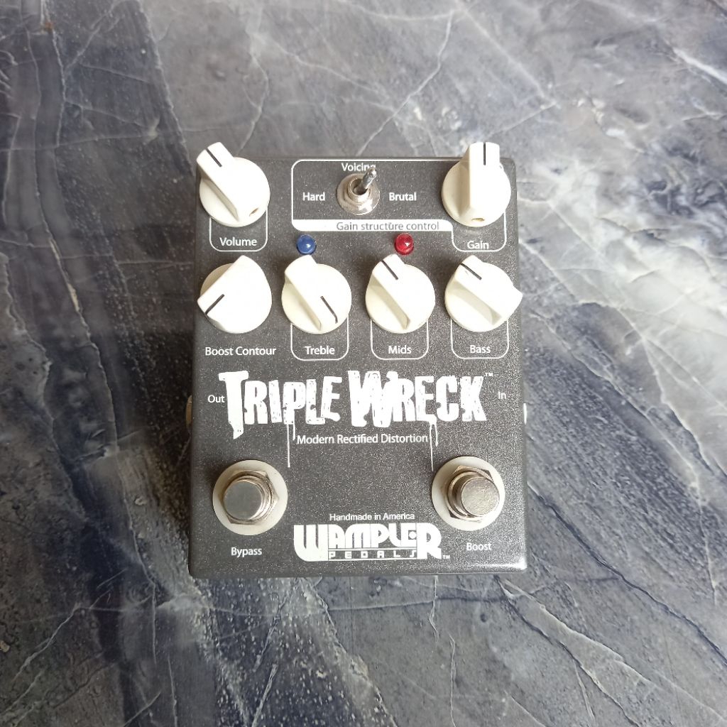 Efek Gitar Wampler Triple Wreck