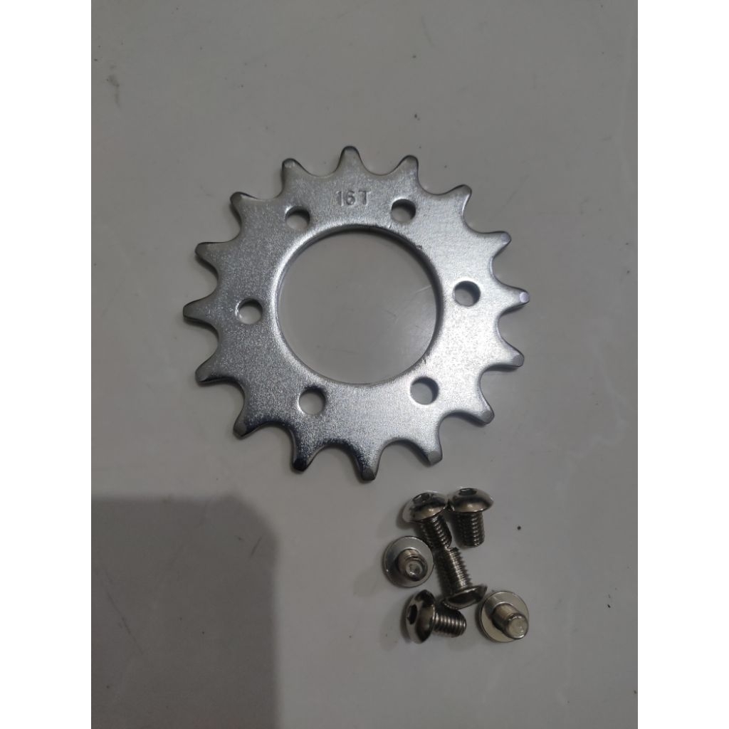 cog fixie 6 bolt taiwan 16t 17t