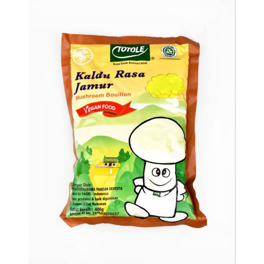 

Totole kaldu rasa jamur -400gr - Berkahprempah