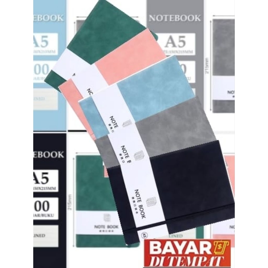 

Notebook A7/A6/A5 Buku Mini Buku Catatan Aesthetic Buku Tulis Agenda Bullet Book Journal Diary Planner Multicolor Scrapbook Jurnal untuk Sekolah