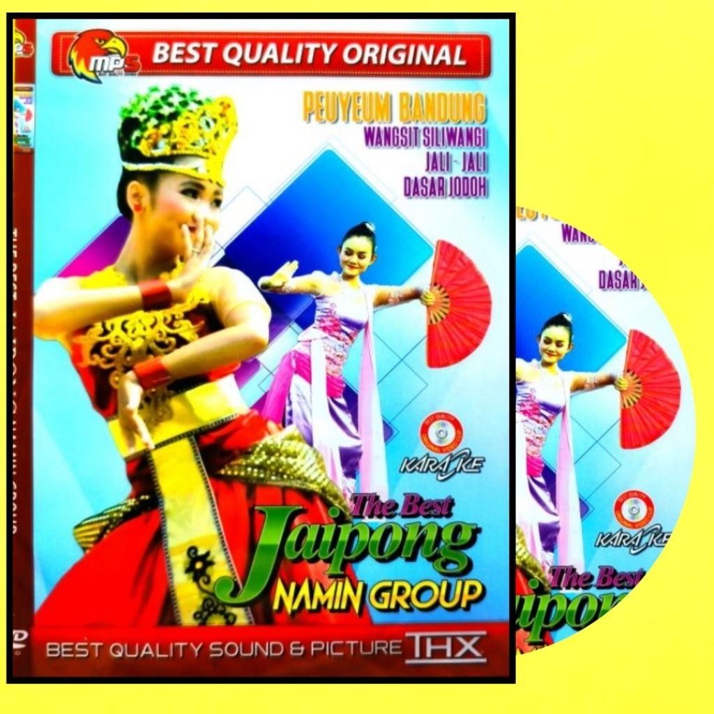 KASET DVD MP5 VIDI0 MUSIK LAGU JAIPONG NAMIN GROUP - KASET MP5 LAGU JAIPONG - DVD VIDI0 MUSIK JAIPON