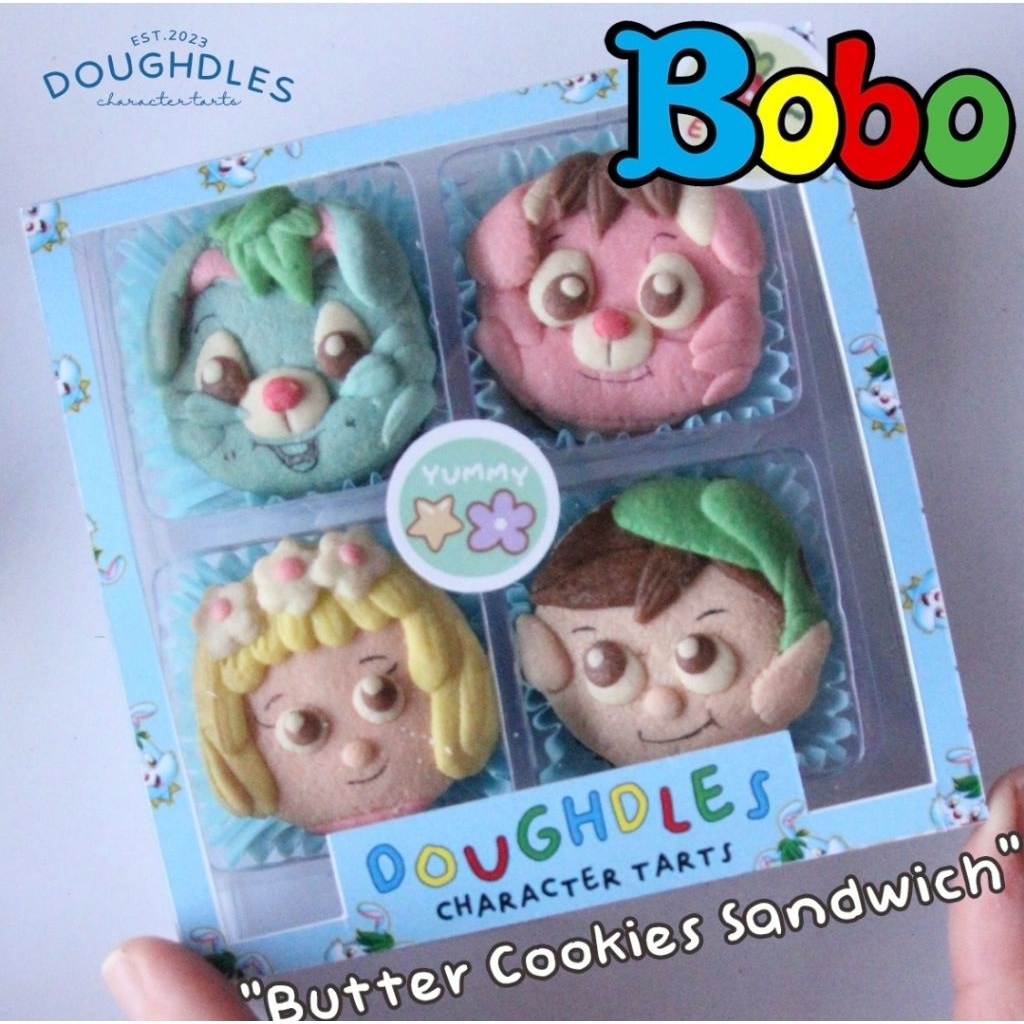 

Butter Cookies Sandwich karakter majalah BOBO