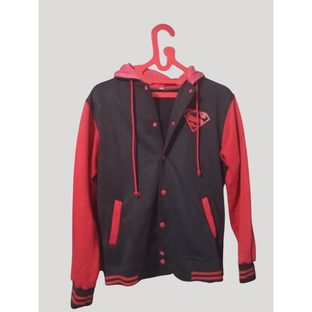 Jaket Vasity Superman Second