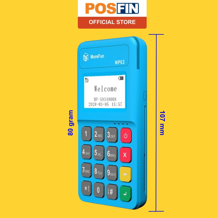 Mesin EDC Saku  Mini  ATM